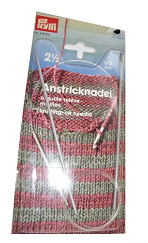 Anstricknadel Stricknadel und Häkelnadel Größen 2,5 3,5 4,5 Länge 60 cm (2,5) von Prym