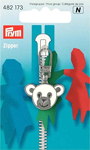 Prym Zipper, Leather, Silver, One Size von Prym