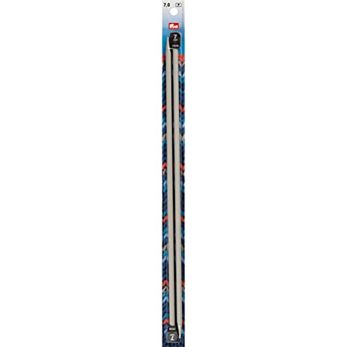 Prym 191481 Jackenstricknadeln ALU 40 cm 7,00 mm grau von Prym