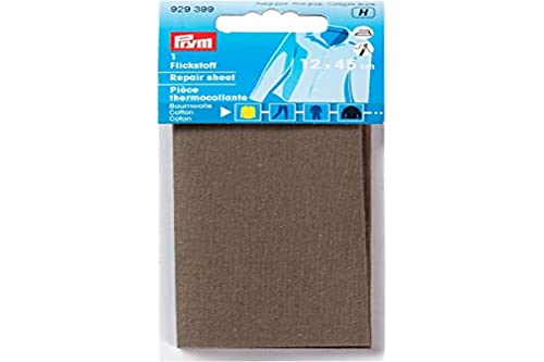 Prym Flickstoff, Baumwolle, Green, 45 x 12 cm, Khaki, 1 Stück von Prym