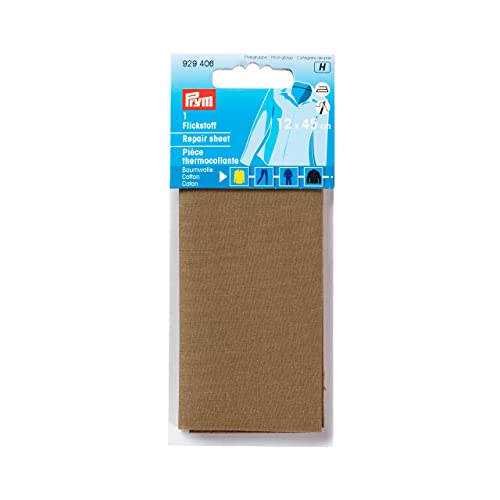 Prym Flickstoff, braun, 45 x 12 cm, braun, 1 Stück von Prym