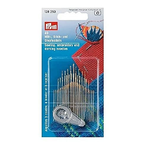 Prym 128259 Nadel Faden, Metal, Silber Prym 128259 Nadel Faden, Metal, Silber von Prym