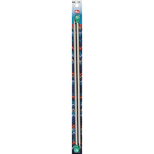 Prym 191482 Jackenstricknadeln ALU 40 cm 6,50 mm grau von Prym