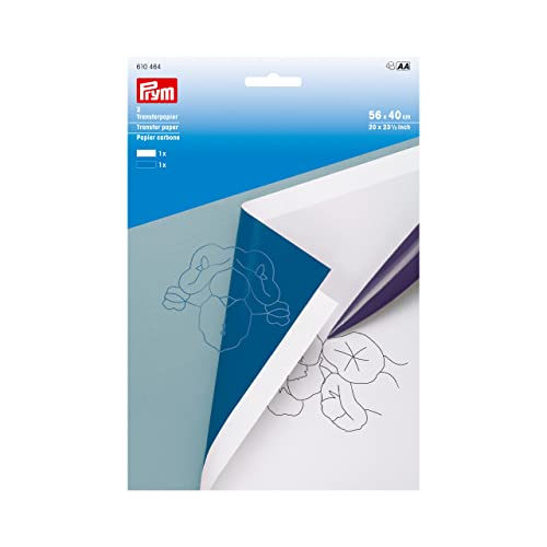 Prym 610.464 Blue & White Transfer Paper, One Size von Prym