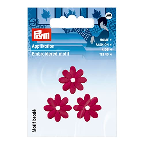 Prym 926724 Appl. Blumen klein pink von Prym