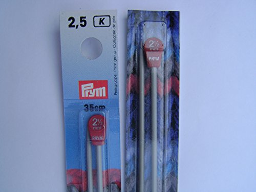 Prym Aluminium-Stricknadeln, 2,50 mm, 35 cm lang. von Prym