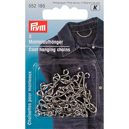 Prym Mantelketten, Metall, Silberfarben, 9 X 6 X 1 Cm von Prym