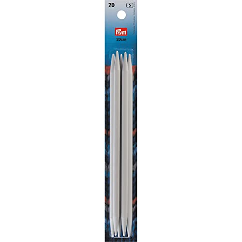Prym 218,645 218645 Zupack-Stricknad, Steel, Pearl Grau, 20 cm Länge x 7 mm Stärke Prym 218,645 218645 Zupack-Stricknad, Steel, Pearl Grau, 20 cm Länge x 7 mm Stärke von Prym
