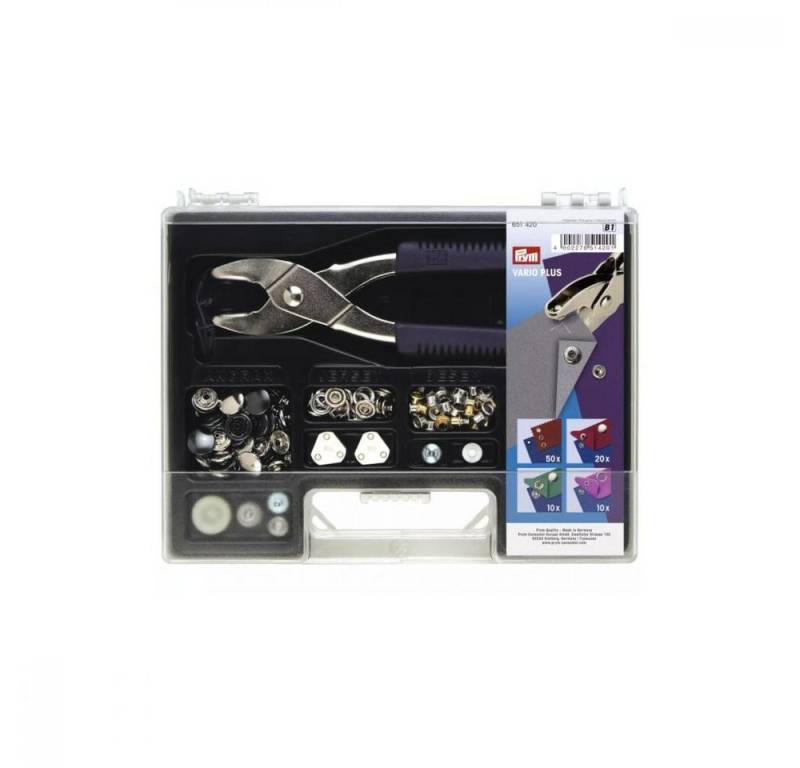 Prym Aufbewahrungsbox - Näh- Sortimentskasten Vario Plus gefüllt von Prym