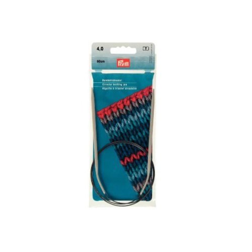 Prym 211264 Rundstricknadeln ALU 80 cm 4,00 mm grau Prym 211264 Rundstricknadeln ALU 80 cm 4,00 mm grau von Prym