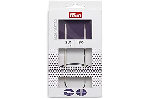 Prym 215802 Rundstricknadeln Ergonomics 80 cm 3,00 mm Prym 215802 Rundstricknadeln Ergonomics 80 cm 3,00 mm von Prym