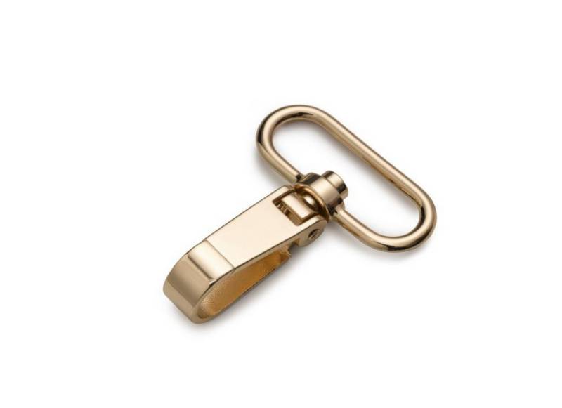 Prym Stricknadeln Karabinerhaken 40x60mm goldfarbig von Prym
