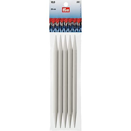 Prym Strumpfstricknadeln KST 20 cm 10,00 mm grau Strumpfstricknadel, Kunststoff, 10 mm Prym Strumpfstricknadeln KST 20 cm 10,00 mm grau Strumpfstricknadel, Kunststoff, 10 mm von Prym