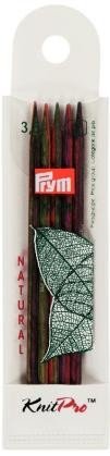 Strumpfstricknadeln NATURAL farbig 10 cm 3,50 mm von Prym