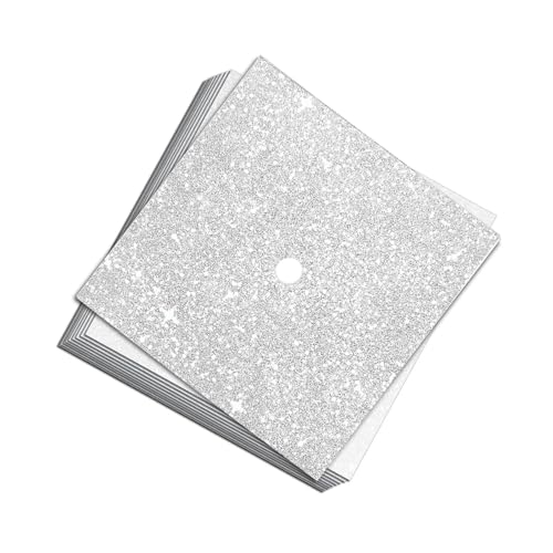 10 Stück glänzende Pappdeckel für Abschlussmützen, stabiles Dekorationsmaterial 10 Stück glänzende Pappdeckel für Abschlussmützen, stabiles Dekorationsmaterial von Psdndeww