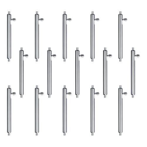 15 x Schnellspannstifte, Armbandglieder, Uhren-Reparatur-Zubehör, Freigabe-Ohrstab für Uhrentriegelung, Federstange 15 x Schnellspannstifte, Armbandglieder, Uhren-Reparatur-Zubehör, Freigabe-Ohrstab für Uhrentriegelung, Federstange von Psdndeww