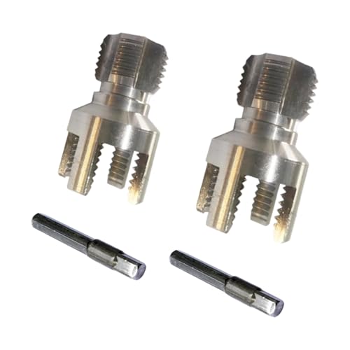 2 Teiliges Hochfestigkeit Kohlenstoffstahlhack Und Stempel Für 1/2 "3/4" Wasserrohre Mit Ergonomischem Hexagonalem Hoher Durabilität Kohlenstoffstahl Gewindewerkzeug von Psdndeww