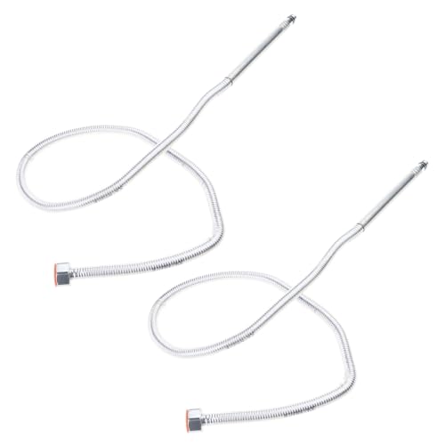 Psdndeww 2pcs Wasserhahnschlauch Heiß Und Kaltes Wasser Einlassrohr Rostfreier Stähle Duschhahn Explosionssicherer Einlass Waschbecken Rohr von Psdndeww