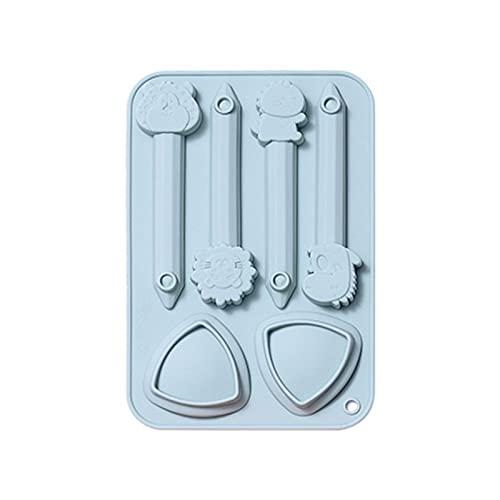 3D Dreieck Tier Kreideform Silikonform Backform und Wiederverwendbare Buntstiftform von Psdndeww