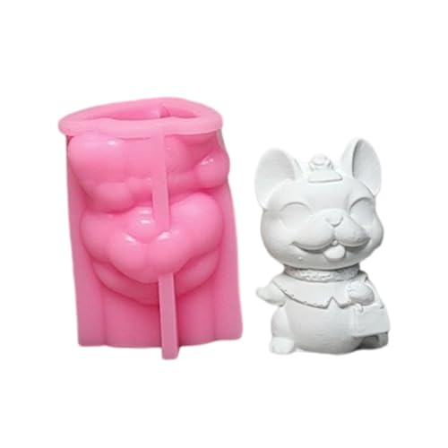 3D-Silikonform für Hunde, Gipskarton, dekoratives Ornament, Epoxidharz, Bastelzubehör von Psdndeww