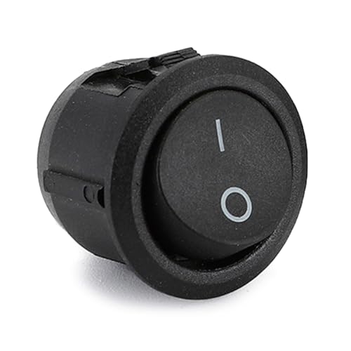 Psdndeww 5pcs Marine Boat Rocker Switches 2 Pin 2 Positionsrund Für Haushaltsgeräte Druckknopfschalter Umschalten von Psdndeww