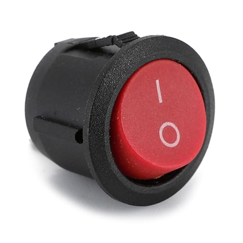 Psdndeww 5pcs Marine Boat Rocker Switches 2 Pin 2 Positionsrund Für Haushaltsgeräte Druckknopfschalter Umschalten von Psdndeww