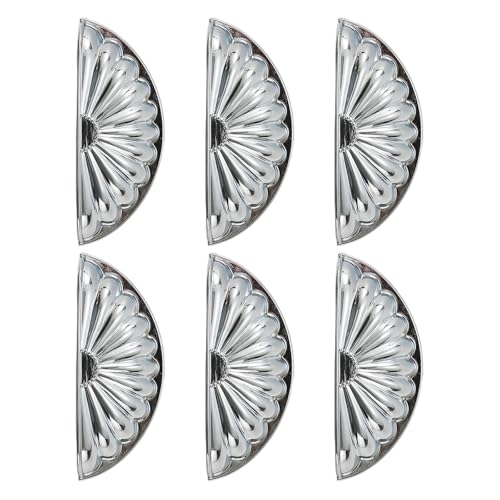 6pcs Zink Alloy Kommoden Küchenschrank Türgriff Kleiderschrank Ziehen Muschelform Schubladen Möbel Hardware Möbelgriffe Und Für Kommoden Modern von Psdndeww