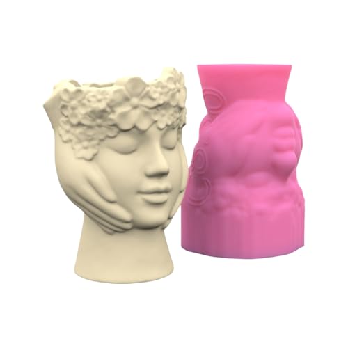 Einzigartige handgefertigte Form in Form einer Vase in Form eines menschlichen Topfes aus Silikon Einzigartige handgefertigte Form in Form einer Vase in Form eines menschlichen Topfes aus Silikon von Psdndeww