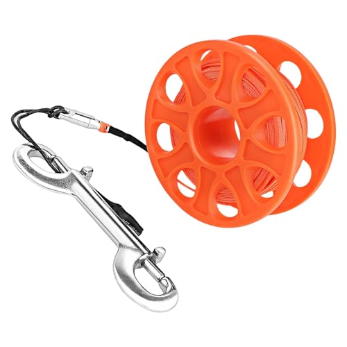 Freitauch-Fingerspule, Fingerspule mit doppelseitigem Haken, Tauchspule, Wrack-Führungslinie, dauerhafte Freitauch-Tauchgänge von Psdndeww