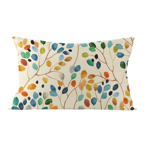 Frühlings-Kissenbezug, Bauernhäuser, Pflanze, Blume, 30 x 50 cm, dekorativer Kissenbezug für Sofa Frühlings-Kissenbezug, Bauernhäuser, Pflanze, Blume, 30 x 50 cm, dekorativer Kissenbezug für Sofa von Psdndeww