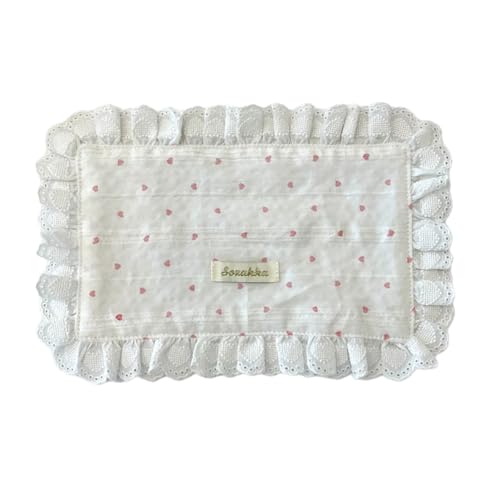 Herzmuster Spitzen Placemat Und Servietten Set Für Esstisch Dekorationen Robuste Waschmaschinen Roman Geschenke Hauswarmings Geschenktische Dekore von Psdndeww