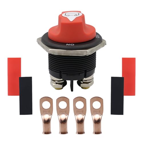Psdndeww Isolatorschalter Für Meeresboot 50a-300A Batterie Batterieschalter 12-32V Batterie Schnittabschläge Kills Automobilschalter Kills Automobilschalter von Psdndeww