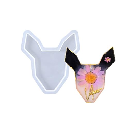 Mehrzweck-Silikonform in Tierform mit leicht zu lösendem Design für kreative Haarnadeln, Abzeichen, Tierform, Backform, Seife von Psdndeww