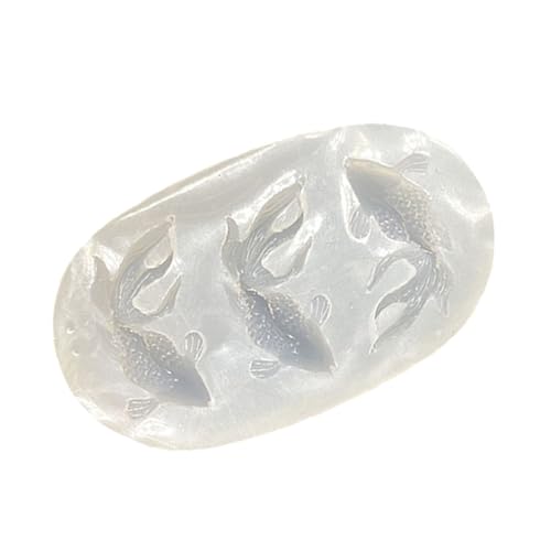 Miniaturfischkarpfen Silikonform Für Schmuck Faktor Keychain Accessoires Leichter Harzheizheizküste Silikonfisch Form von Psdndeww