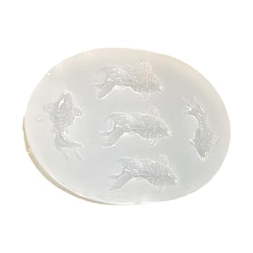 Miniaturfischkarpfen Silikonform Für Schmuck Faktor Keychain Accessoires Leichter Harzheizheizküste Silikonfisch Form von Psdndeww