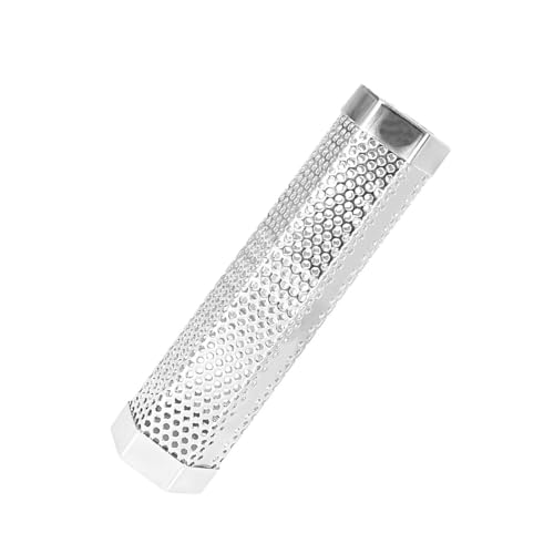 Multifunktionales Smokerrohr, 304 Edelstahl, strukturiertes Outdoor-Grillzubehör zum Kochen von Lagerfeuern und Kochen Multifunktionales Smokerrohr, 304 Edelstahl, strukturiertes Outdoor-Grillzubehör zum Kochen von Lagerfeuern und Kochen von Psdndeww