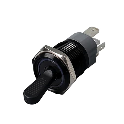 Oxidierte Metallkippschalter Mit Drei Modell Und LED von Psdndeww