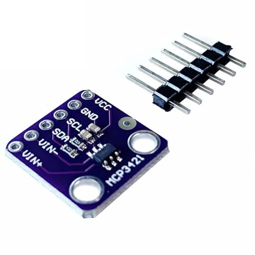 Psdndeww 1Set MCP3421 I2C Board 18-Bit Hochauflösung SOT23-6 Für Genaue Sensoringsmessungen Psdndeww 1Set MCP3421 I2C Board 18-Bit Hochauflösung SOT23-6 Für Genaue Sensoringsmessungen von Psdndeww