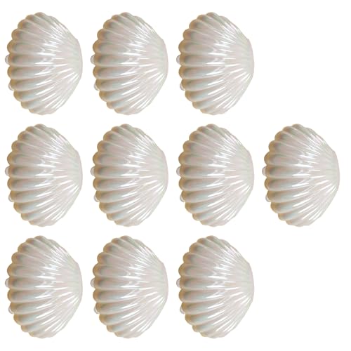 Psdndeww Eleganter Süßigkeitenbehälter in Muschelform für Geburtstagsparty, Dekoration, einzigartiges Metallic-Finish, Schmuckhalter, Damen, tragbare Süßigkeiten-Box, Event von Psdndeww