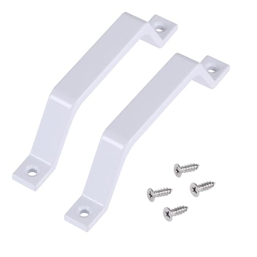 Psdndeww Mehrzweck-Scheunentürgriffe, 15,4 cm, robuste Aluminiumlegierung, Beschläge für Schuhschränke und Bücherregale, Griffe aus Aluminiumlegierung, 2 Stück Psdndeww Mehrzweck-Scheunentürgriffe, 15,4 cm, robuste Aluminiumlegierung, Beschläge für Schuhschränke und Bücherregale, Griffe aus Aluminiumlegierung, 2 Stück von Psdndeww