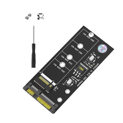 Psdndeww SATA3.0 Solid States Datentapter Adapter Solid States Festplatte Zu SATA3.0 Adapter Karten Sockel Gehäusekonverter Für PC Laptop Zubehör von Psdndeww