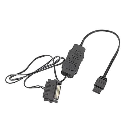 Psdndeww SATAS NETRUNGSVERFAHREN Kabel 3Pin/4Pin RGBS Lüfteradapterkabel Unterstützt Mehrere Lüfter Und LED Geräte Psdndeww SATAS NETRUNGSVERFAHREN Kabel 3Pin/4Pin RGBS Lüfteradapterkabel Unterstützt Mehrere Lüfter Und LED Geräte von Psdndeww