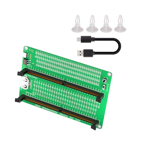 Psdndeww Speichertester DDR5 RDIMM/UDIMM Desktop Computer Speichertestkarte Mit Langen Resseln Mit LED Indikatoren Für Desktop Psdndeww Speichertester DDR5 RDIMM/UDIMM Desktop Computer Speichertestkarte Mit Langen Resseln Mit LED Indikatoren Für Desktop von Psdndeww