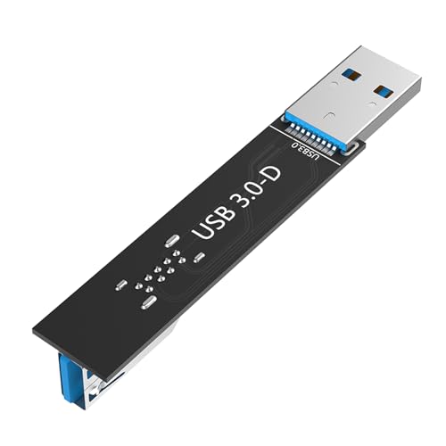 Psdndeww USB3.0 D Erweiterungskarte D Typ Männlich Bis Weiblicher Stecker 90 ° Für Die Computerverbindung Und Die Verwendung Von Adapter Mit Breiter Kompatibilität von Psdndeww