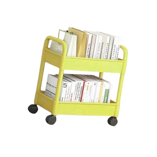 Psdndeww Vielseitiger Rollwagen Mit Robusten Regalen Für Küchenbedarf Schlafzimmer Dekoration Oder Bürospeicher Bedarf Haushaltsnutzungsfläche Sparregal von Psdndeww