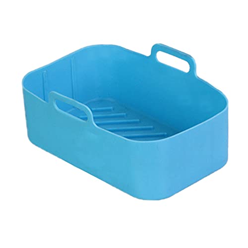 Quadratluft Frittyer Silikon Topf Nicht Stick Liner Ersatzluft Frittierkorb Wiederverwendbares Backschalen Geschirrspüler Sicher von Psdndeww