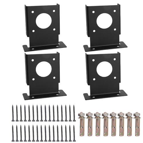 Robale Metall Deck Post Anchors Basisklammern Mit Einstellbarer Höhe Für Installations Und Wartungstreppensteckerhalterungen Freien Decks von Psdndeww