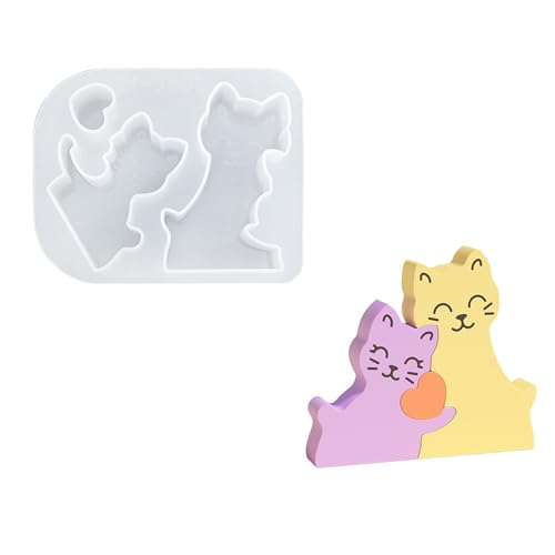 Schreibtisch-Dekoration, einfach zu bedienen, Silikonform in Tierform, Heimdekoration, Schmuckherstellung von Psdndeww