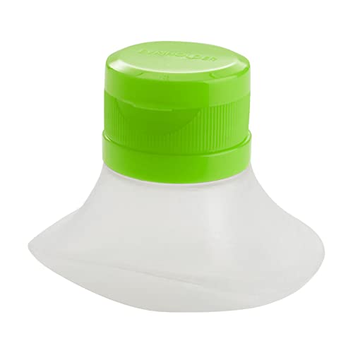 Silikonflaschen für Gewürze, tragbare Salatdressing-Flaschen, transparente Silikon-Saucenflasche, kleiner Behälter von Psdndeww