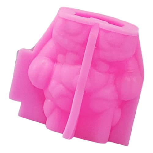 Silikonform Bär mit Bogen Seifenform Dekoration Fondant Kuchen Schokoladenform von Psdndeww